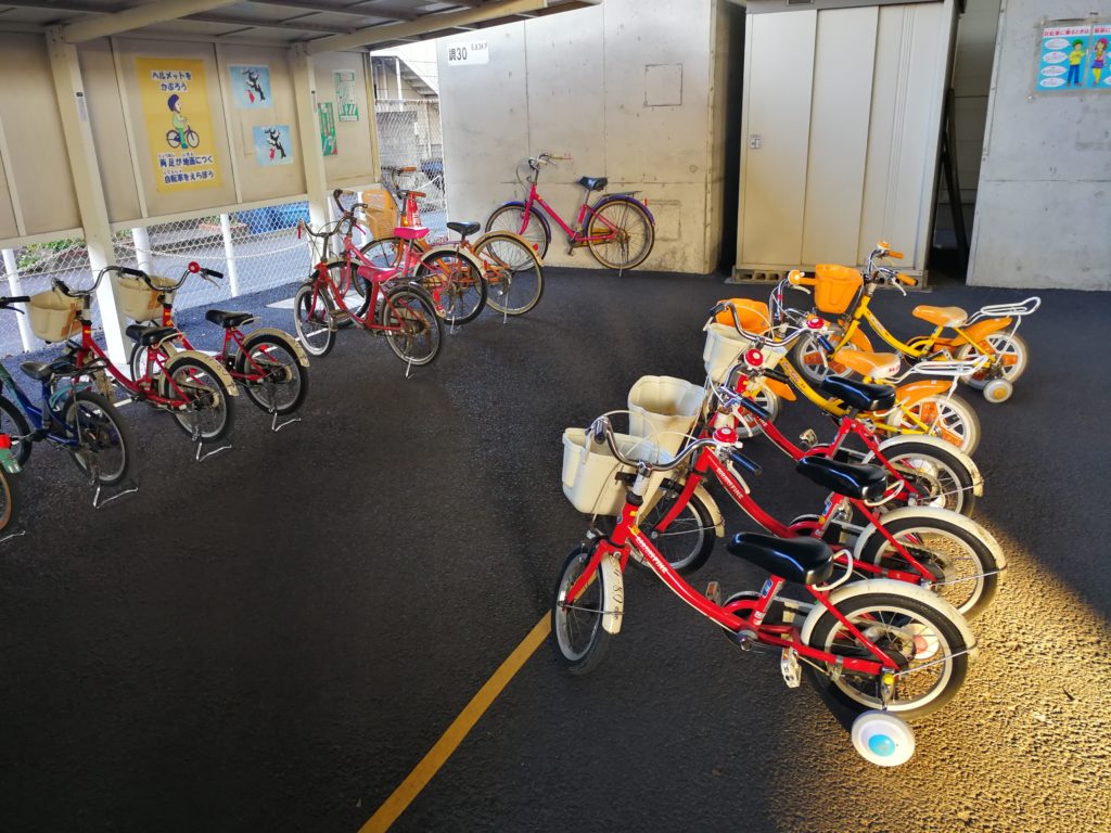 調布市子ども交通教室で使える自転車