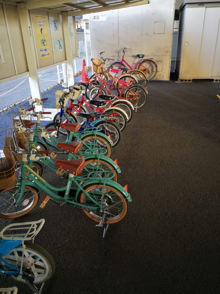調布市子ども交通教室で使える自転車