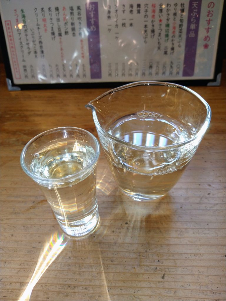 【お酒】日本酒の石はらを注文
