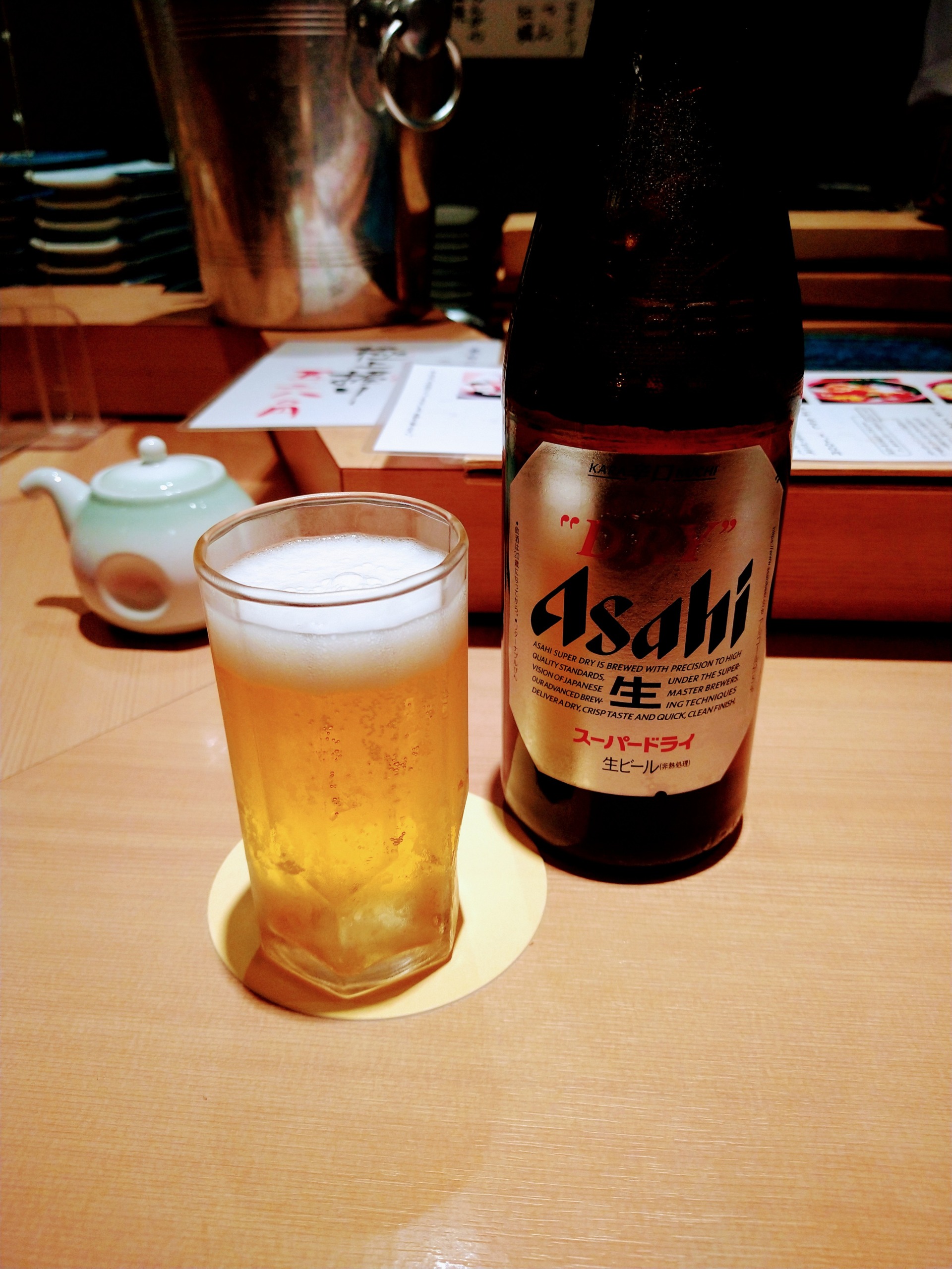 鮨丸のビール