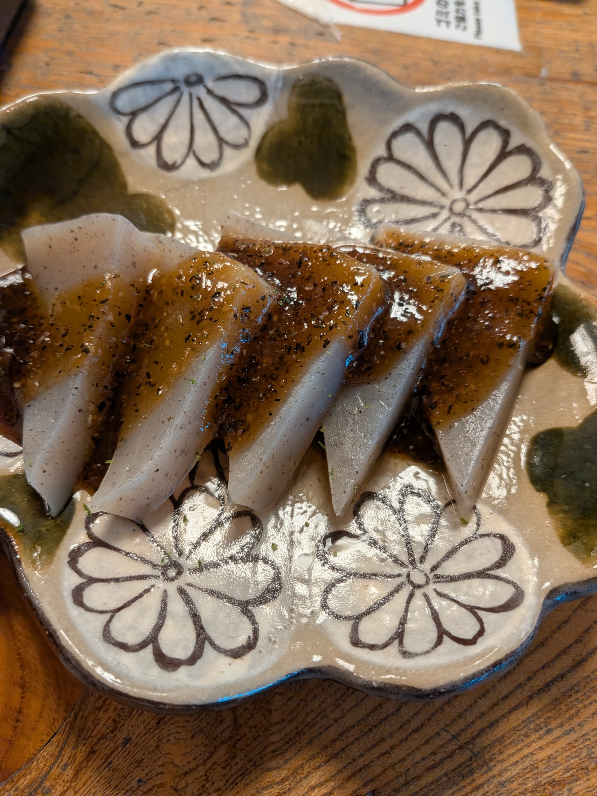 深大寺 一休庵 蒟蒻の味噌おでん 自家製田楽味噌